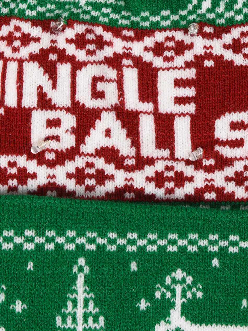 Шапка новогодняя со светодиодными лампочками.