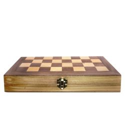 GAEM Игра настольная 3 в 1 (шахматы, шашки, нарды), L29 W15 H5 см