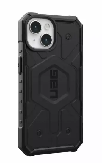 Чехол с поддержкой MAGSAFE Uag Pathfinder для iPhone 15 Plus 6.7", цвет черный (Black)