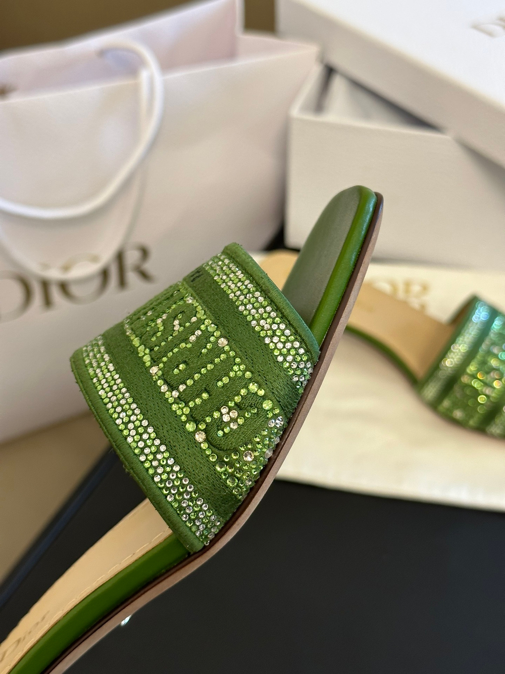 Christian Dior Dway Heeled Slide