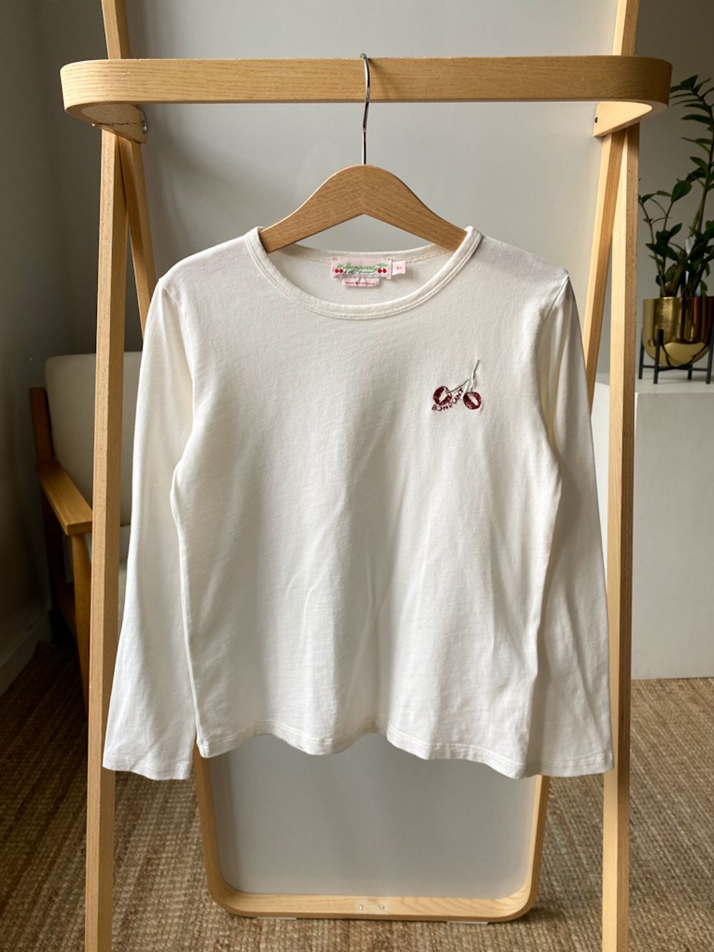 Хлопковый лонгслив  Bonpoint, 128