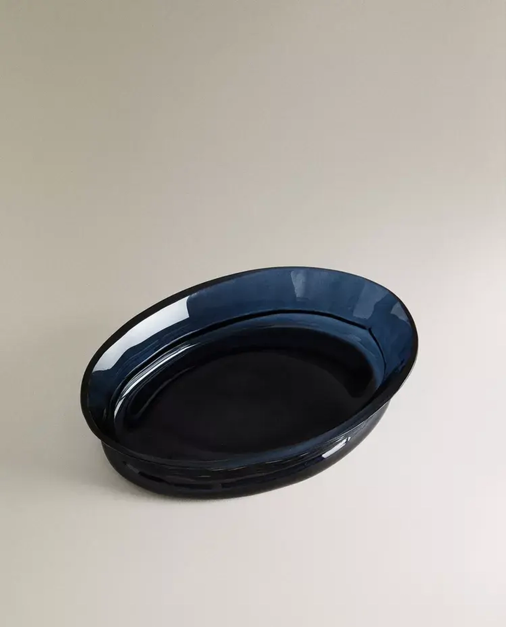 ZARA HOME МЫЛЬНИЦА ИЗ СТЕКЛА, СИНИЙ