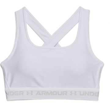ТОП теннисный Under Armour Crossback Mid Bra - белый