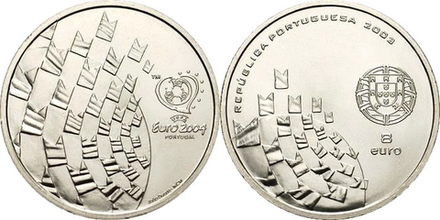 Португалия 8 евро, 2003 Ценности футбола - Праздник
