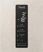 Холодильник LG GC-B509SESM бежевый