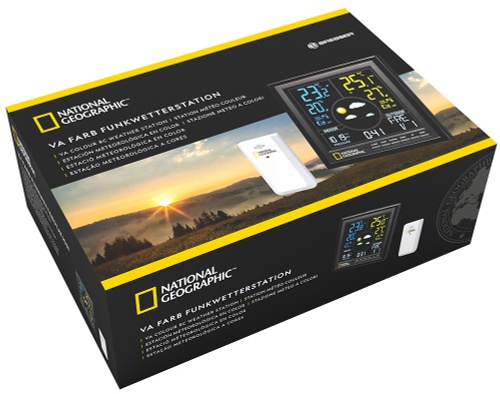 Метеостанция Bresser National Geographic с цветным дисплеем