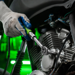 Ключ-трещотка телескопический 1/4", 170-230 мм, 72 зуба, с быстрым сбросом Сибртех