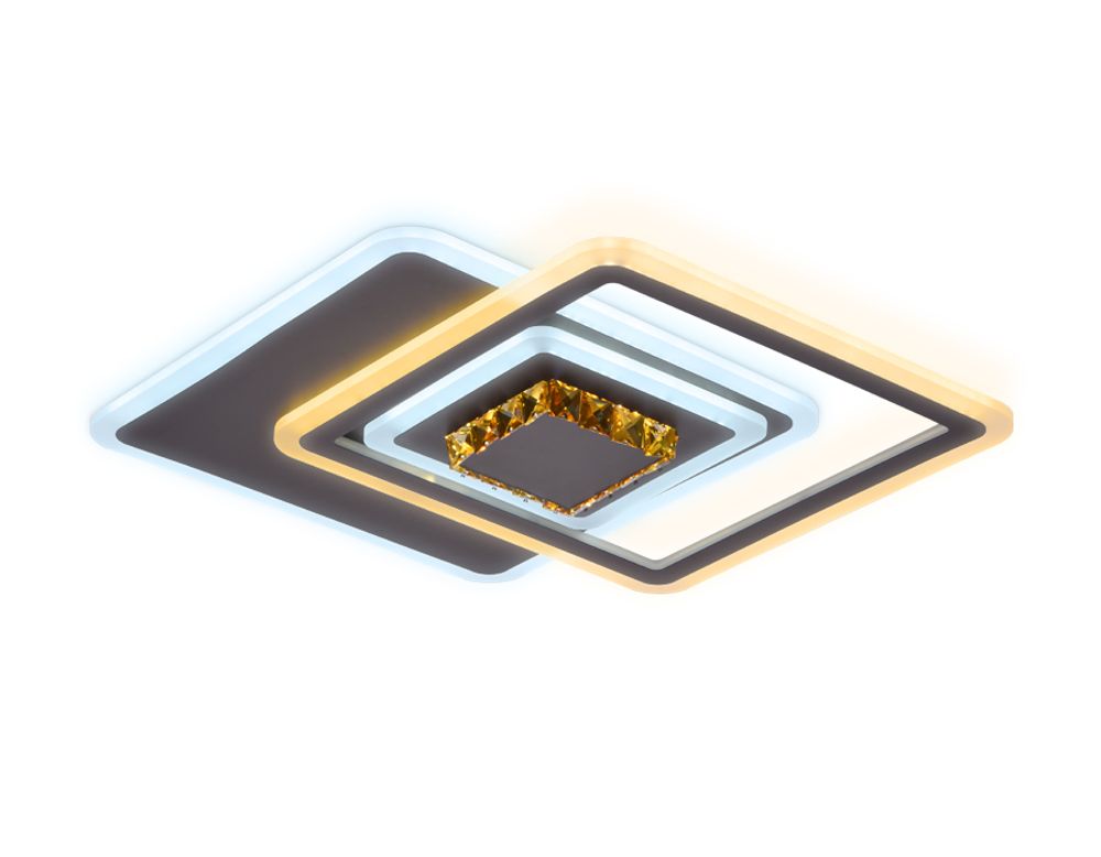 Ambrella Потолочный светодиодный светильник с хрусталем Ice FA262