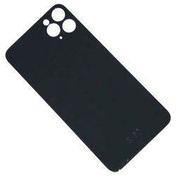 Задняя крышка для Apple iPhone 11 Pro Max Серый (стекло, широкий вырез под камеру) - Премиум