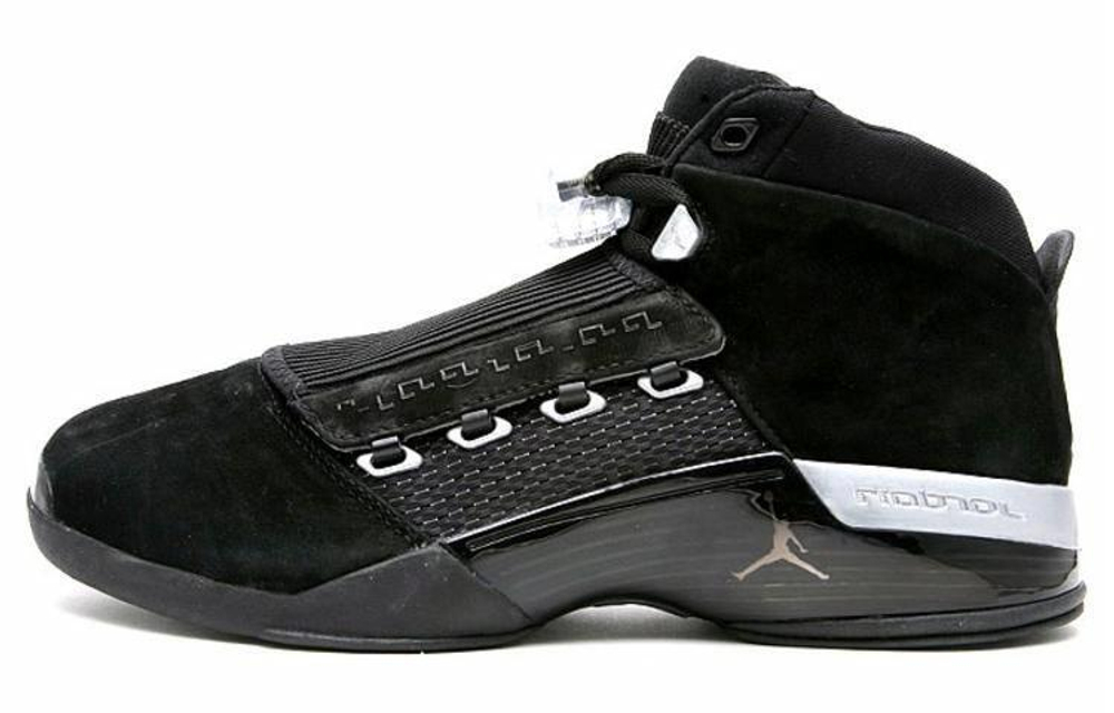 Кроссовки Jordan Air Jordan 17 Retro Black Silver Cdp 2008