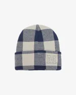 Шапка Magamaev M beanie белая / темно-синяя