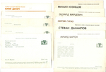 №49 Открытки Артисты и актёры СССР 1970–1980-е г. 25 штук. Цветные, чистые, без повторов