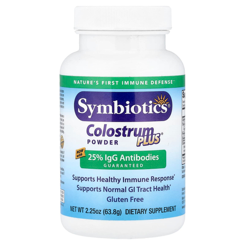 Symbiotics, Colostrum Plus®, порошок, 63,8 г (2,25 унции)