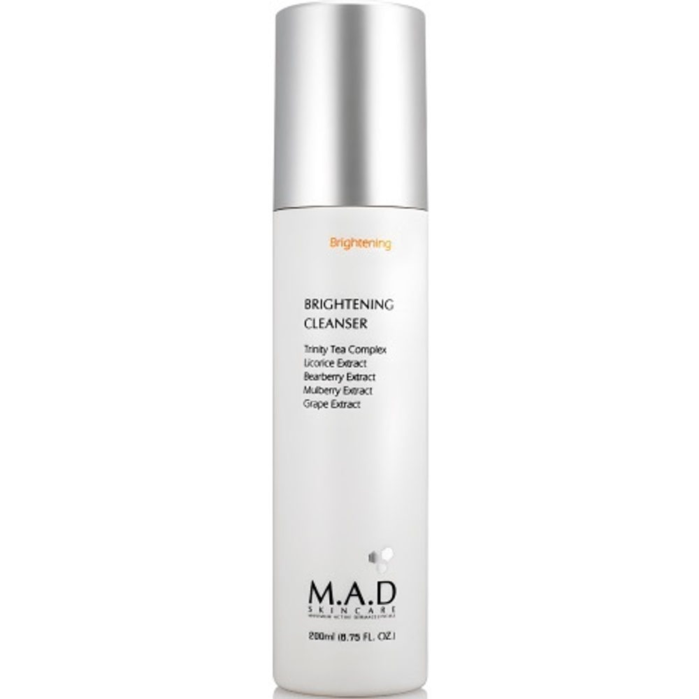 M.A.D. Skincare Очищающий гель с эффектом выравнивания тона кожи | Brightening Cleanser