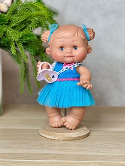 Пупс Nines 26см PEPOTE с закрывающими глазками (N814B)