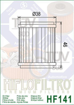Фильтр масляный HF141 Hiflo