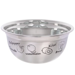 Миска из нержавеющей стали 5л 28*13см с рисунком