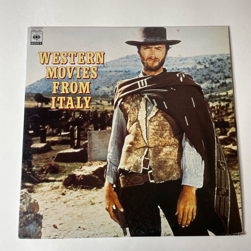 Винтажная виниловая пластинка LP Музыка Из Вестернов Ensemble Petit and Screenland Orchestra Western Movies From Italy (Japan 1977) (No Obi)