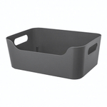 Корзинка универсальная "scandi", 270х190х105 мм, 4,6л (серый)