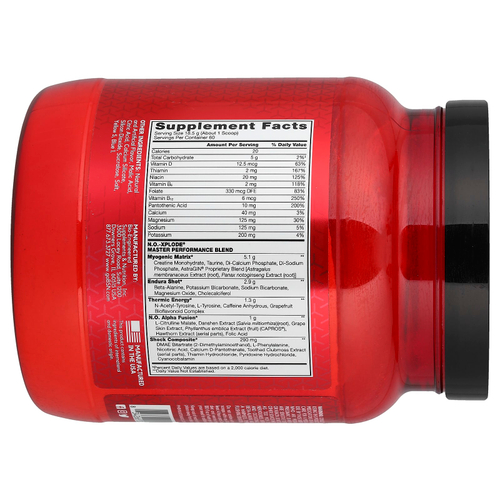 BSN, NO-XPLODE®, Legendary Pre-Workout, предтренировочный комплекс, зеленое яблоко, 1,11 кг (2,45 фунта)