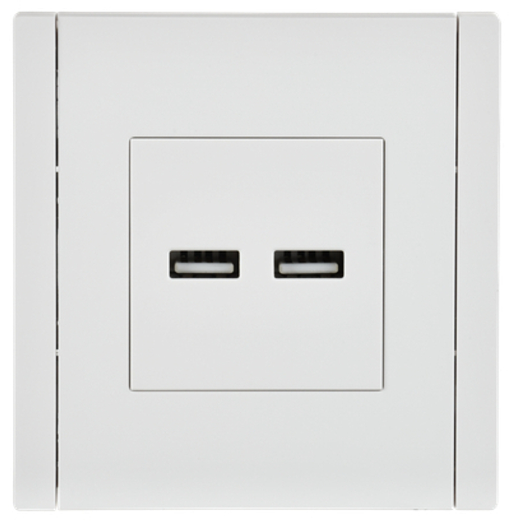 FORTE&PIANO Розетка USB A+A 3,1А FP249 белый IEK
