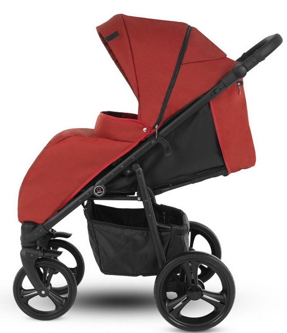 Детская прогулочная коляска Camarelo Eze EZE-08 красный меланж