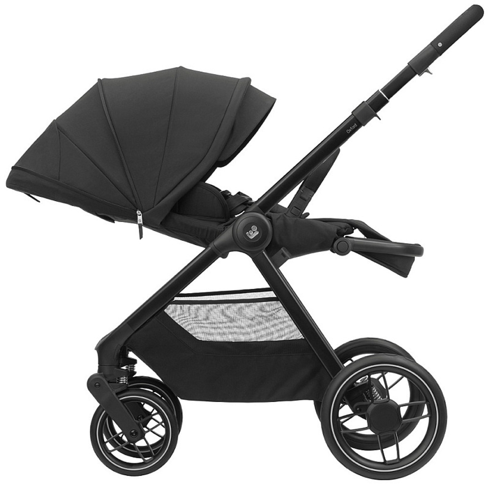 Коляска детская Maxi-Cosi Oxford Plus 3 в 1 с автокреслом Coral 360 Essential black 1978390110 PlusTwillic Black/Черный