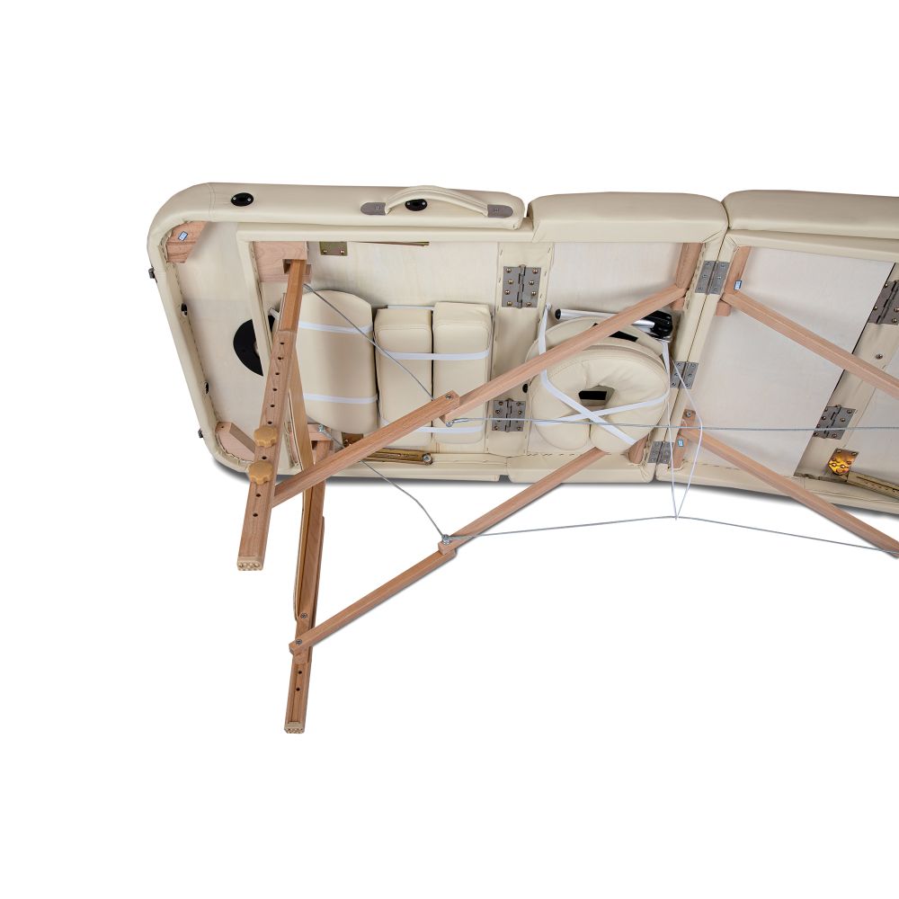 Массажный складной стол Mizomed Premium 4 крем