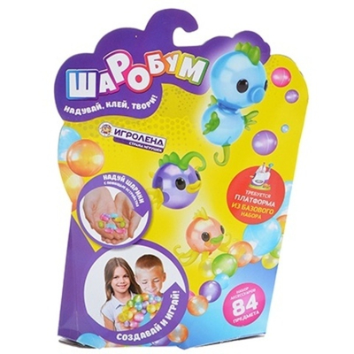 Конструктор Шаробум Набор шариков 84 шт. 897-038