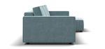 Угловой диван BOSS SOFT MODOOL MAX велюр Monolit аква