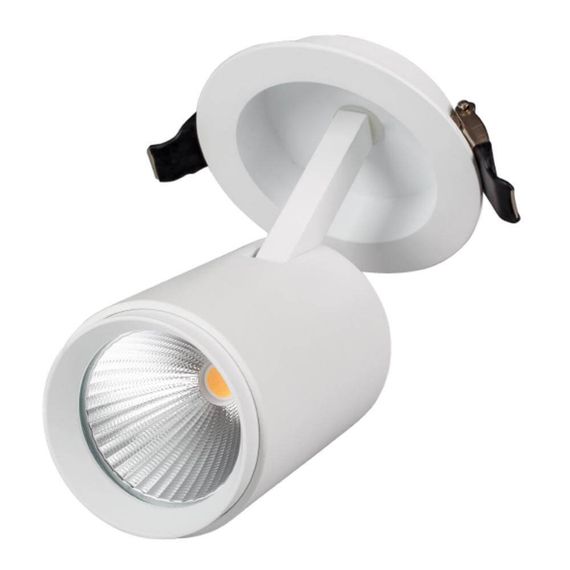 Встраиваемый светодиодный спот Arlight LGD-678WH-9W White 25deg 022243