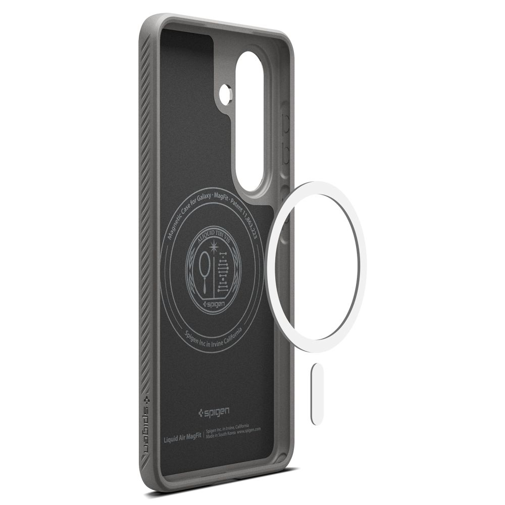 Чехол Spigen Liquid Air Mag Magsafe Galaxy S26 Marble Gray