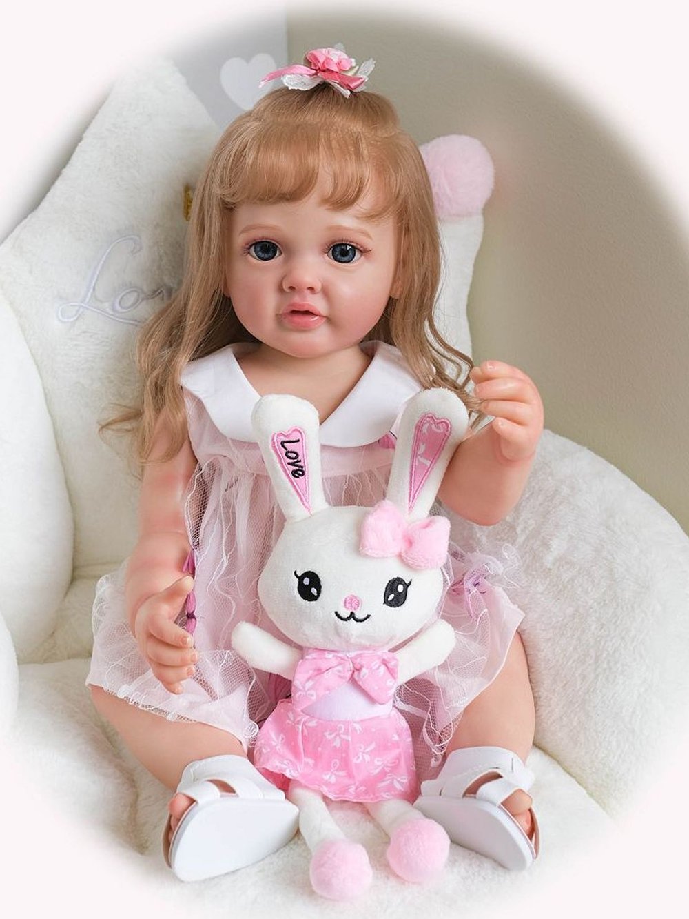 Набор одежды, платье для куклы 50-55см (CL-055)