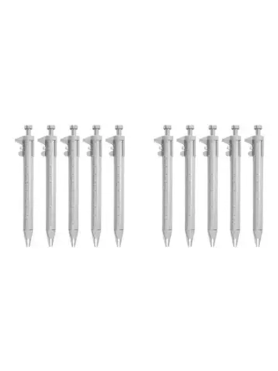 10 шт. многофункциональная гелевая ручка 1,0 мм штангенциркуль роликовый шариковый канцелярский шариковые ручки синего цвета