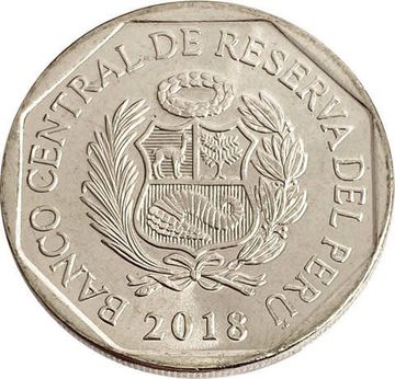 1 соль 2018 Перу «Красная книга Перу: Страус Нанду»