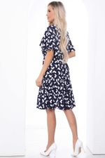 Платье "Моё сердце" (тёмно-синее) П8758 LT Collection