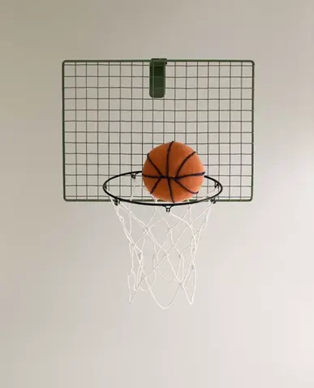 ZARA HOME ДЕТСКОЕ ИГРУШЕЧНОЕ БАСКЕТБОЛЬНОЕ КОЛЬЦО, СИНИЙ