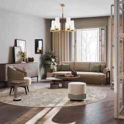 Люстра на штанге Maytoni Fortano MOD089PL-06BS