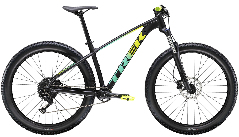 Велосипед Trek'20 Roscoe 6 L Matte Black/Volt Miami Fade AT2 27.5"
