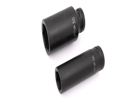 Торцевая головка Дело Техники, шестигранник 80мм, 150мм, фосфатированная, 6-гранная