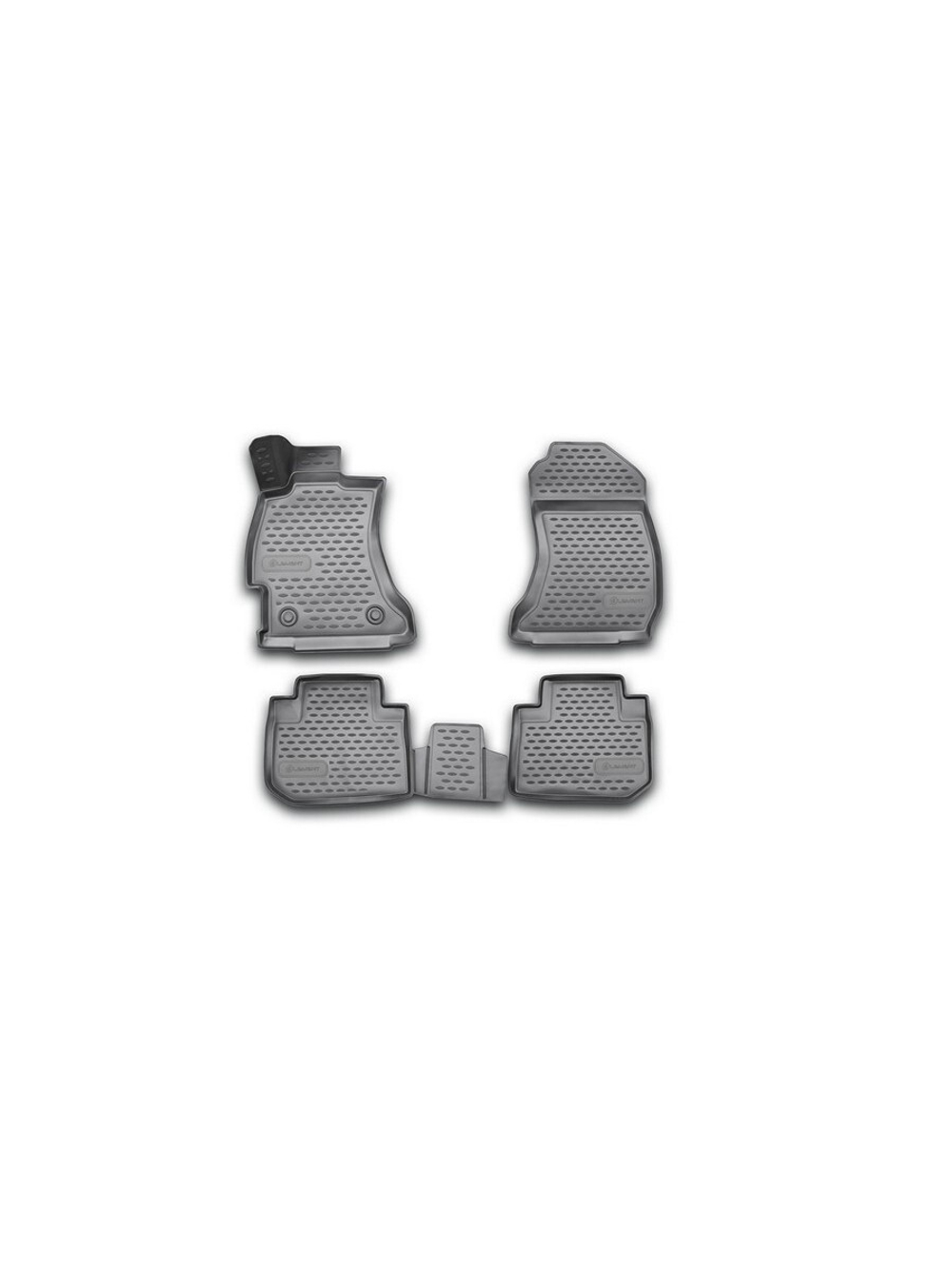 Коврики в салон для SUBARU Forester, 2013-2018, 4 шт. (полиуретан) NLC.3D.46.14.210K