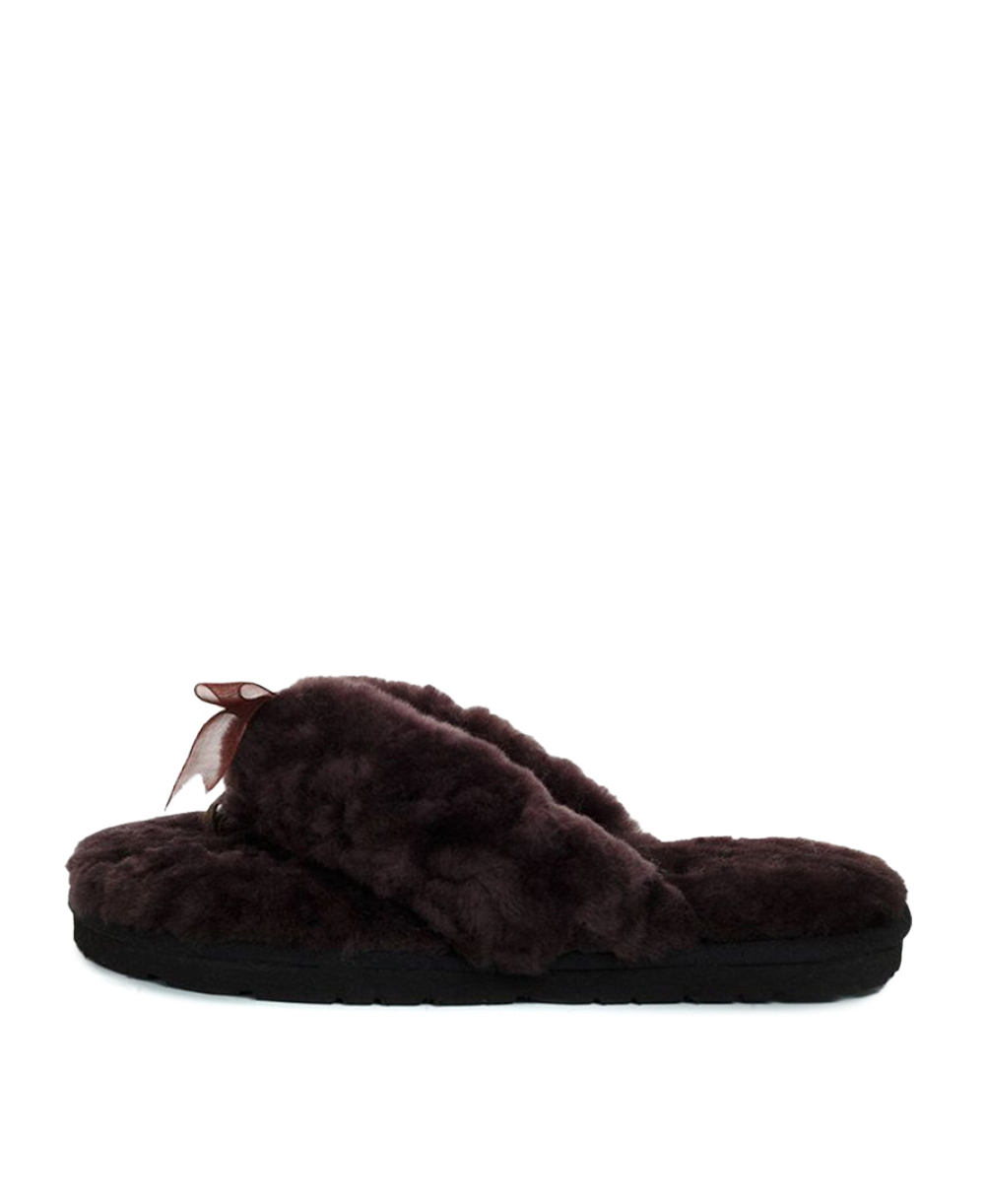 FLUFF FLIP FLOP II-chocolate