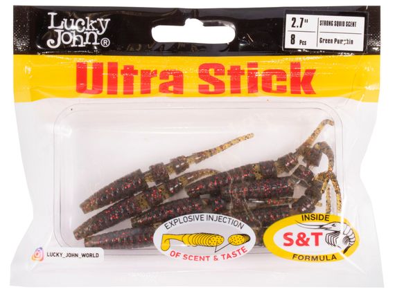 Слаги съедобные LJ Pro Series ULTRA STICK 2,7in (6,8 см), цв. PA03, 8 шт.