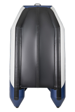Броня-280 СК слань+киль белый-синий (лодка ПВХ под мотор с усилением)