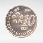 Malaysia, 10 Sen, 2016, XF