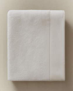 ZARA HOME БАННОЕ ПОЛОТЕНЦЕ С ПОЛОСОЙ, ЖЕЛТОВАТО-БЕЛЫЙ