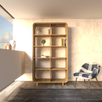 Стеллаж из массива дуба Deo-2.1