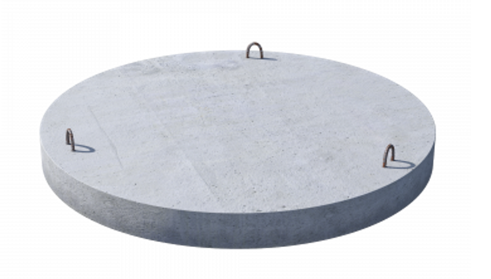 ПН 20 плита низа (днища) сборного железобетонного колодца