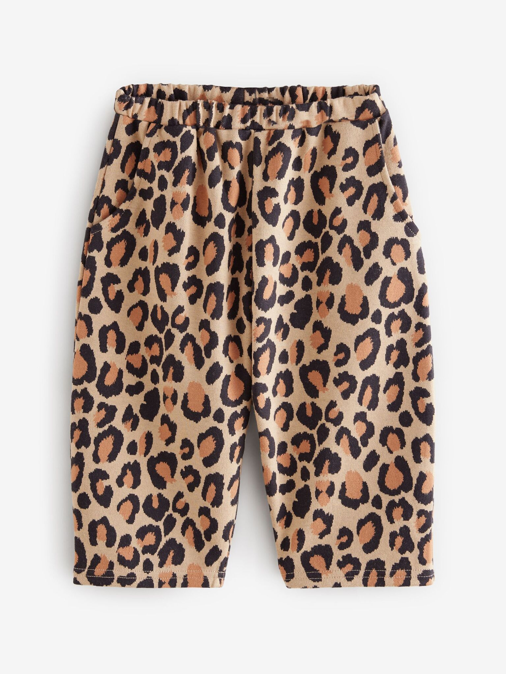 Брюки для девочки Next B20-723, Бежевый, Коричневый