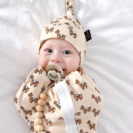 Шапочка Mjölk Лошадки, уценка